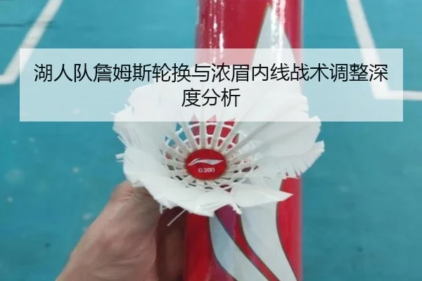 湖人队詹姆斯轮换与浓眉内线战术调整深度分析